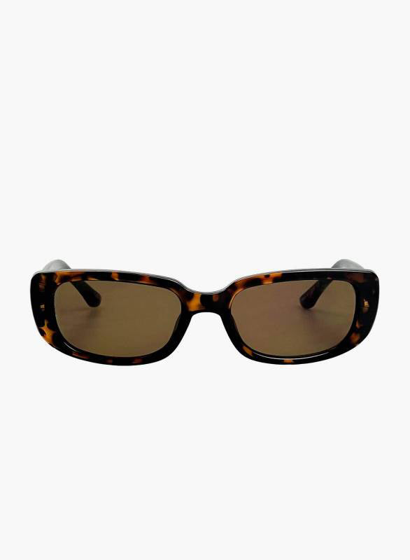 Backstreet Bold Tortoiseshell Rectangular Sunglasses – Brown