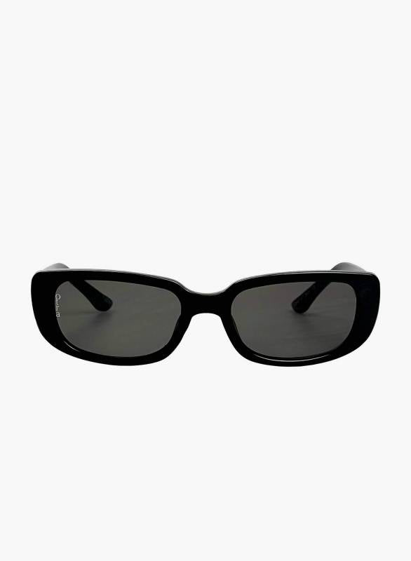 Small rectangle Backstreet sunglasses in black 