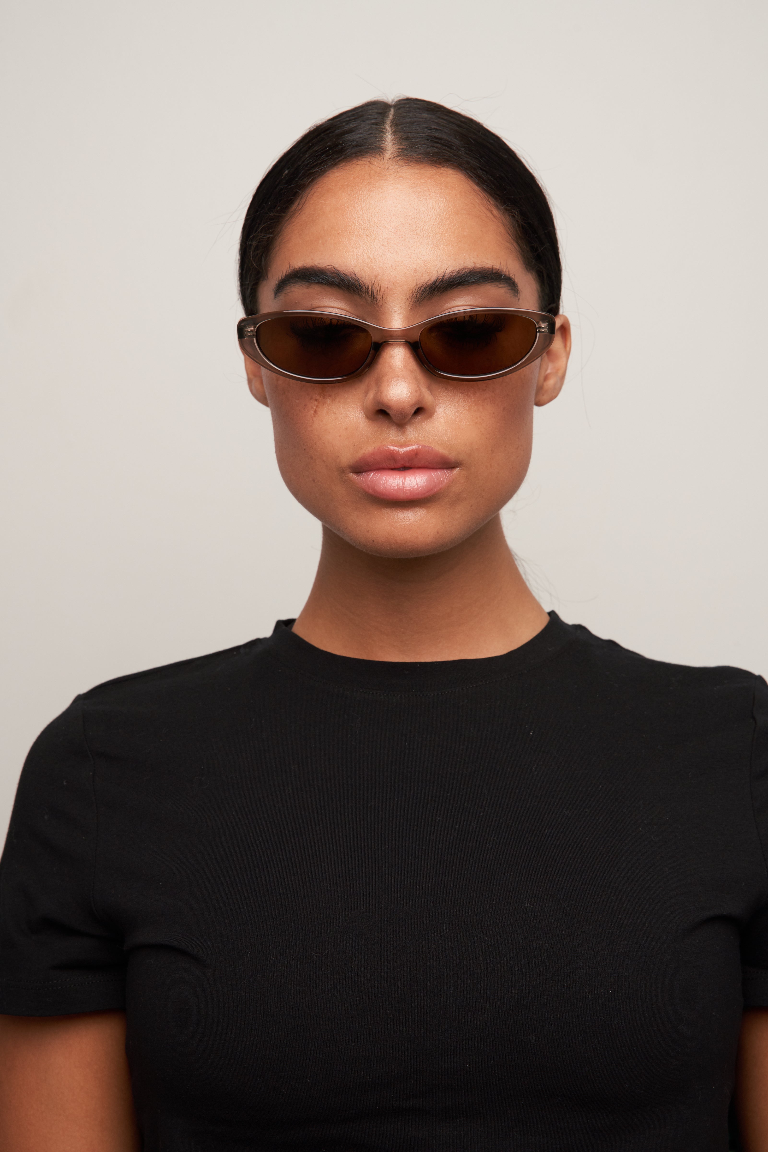 Lulu - Trans Olive/ Brown – Otra Eyewear Lulu - Trans Olive/ Brown – Otra Eyewear