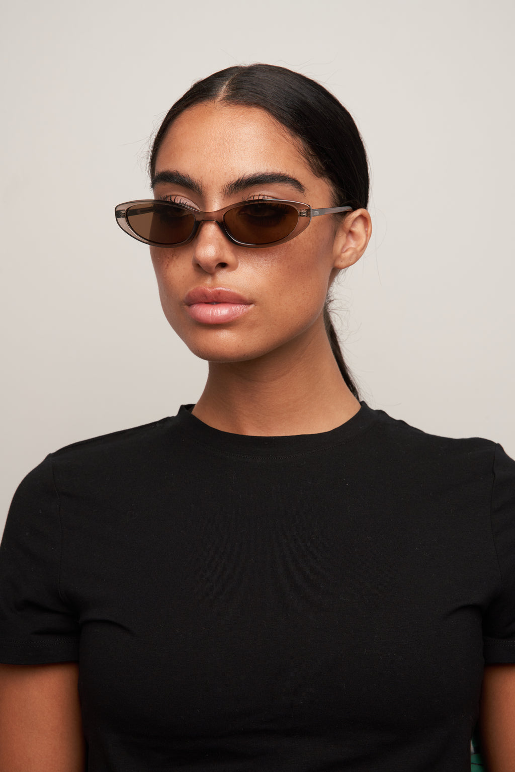 Lulu - Trans Olive/ Brown