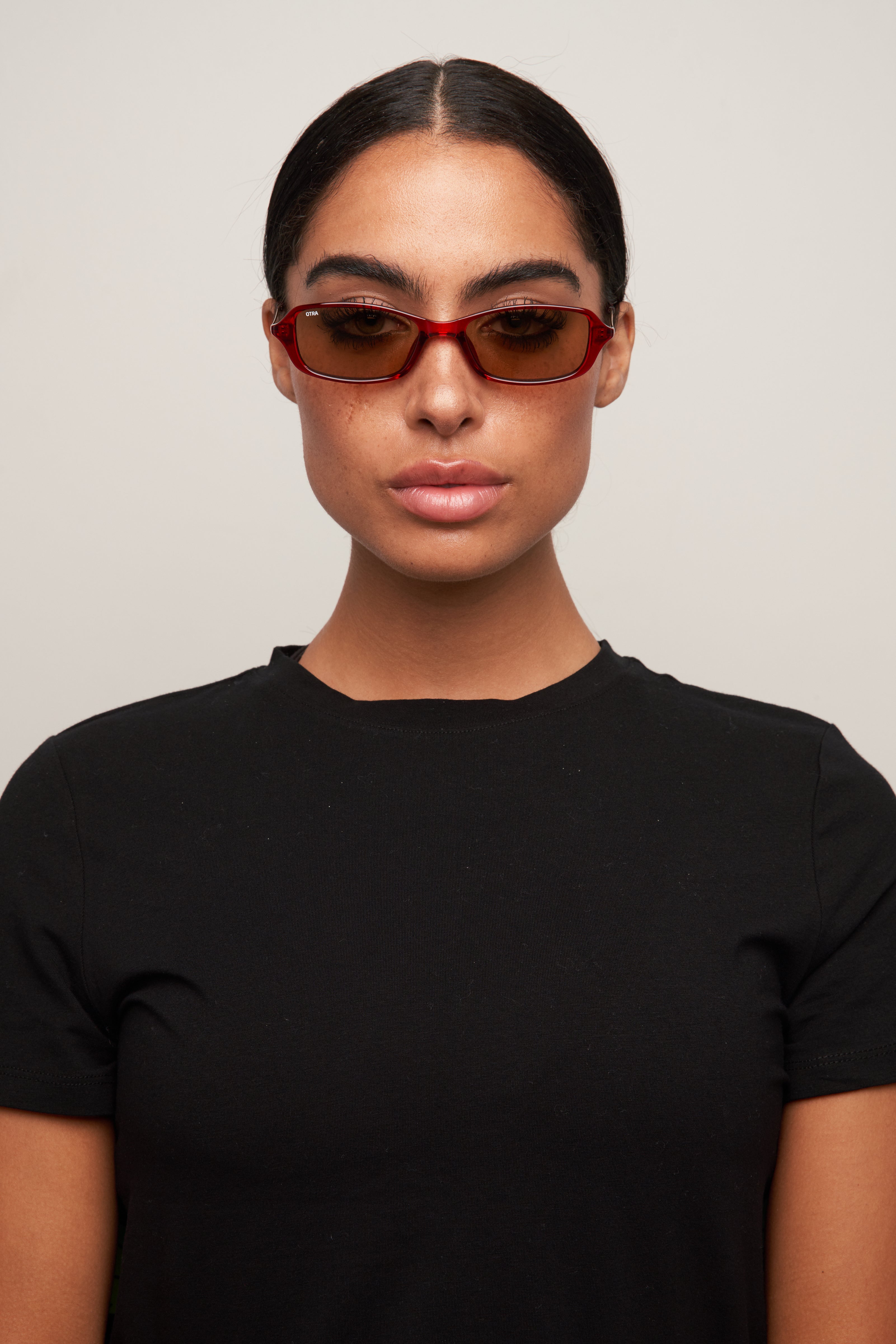 Caysee - Trans Cherry/Brown – Otra Eyewear