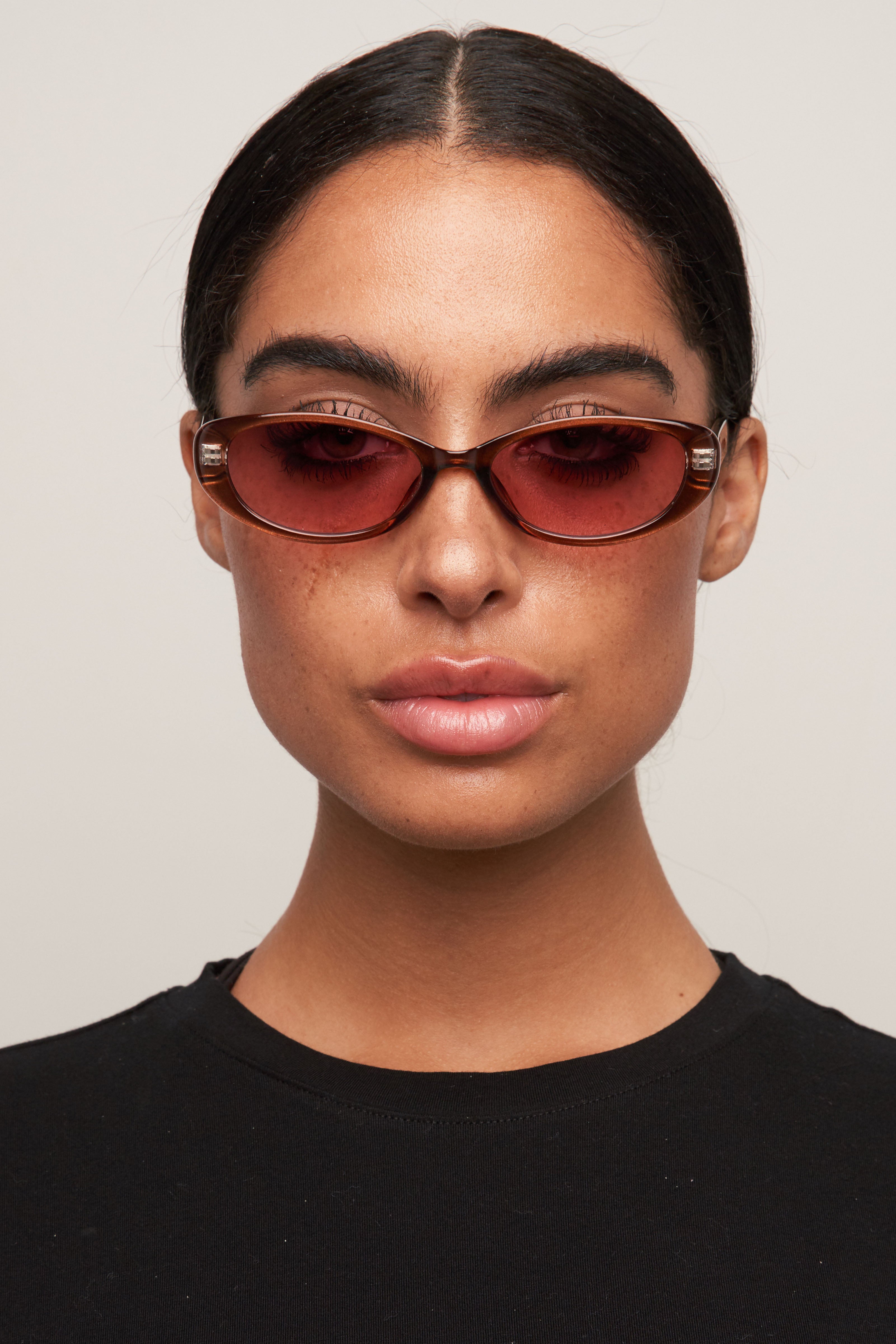 COOL-Ｂ　メサイア　トーラスZERO　CARNELIAN　ORBIT Cami - Pearl Chocolate/ Pink – Otra Eyewear