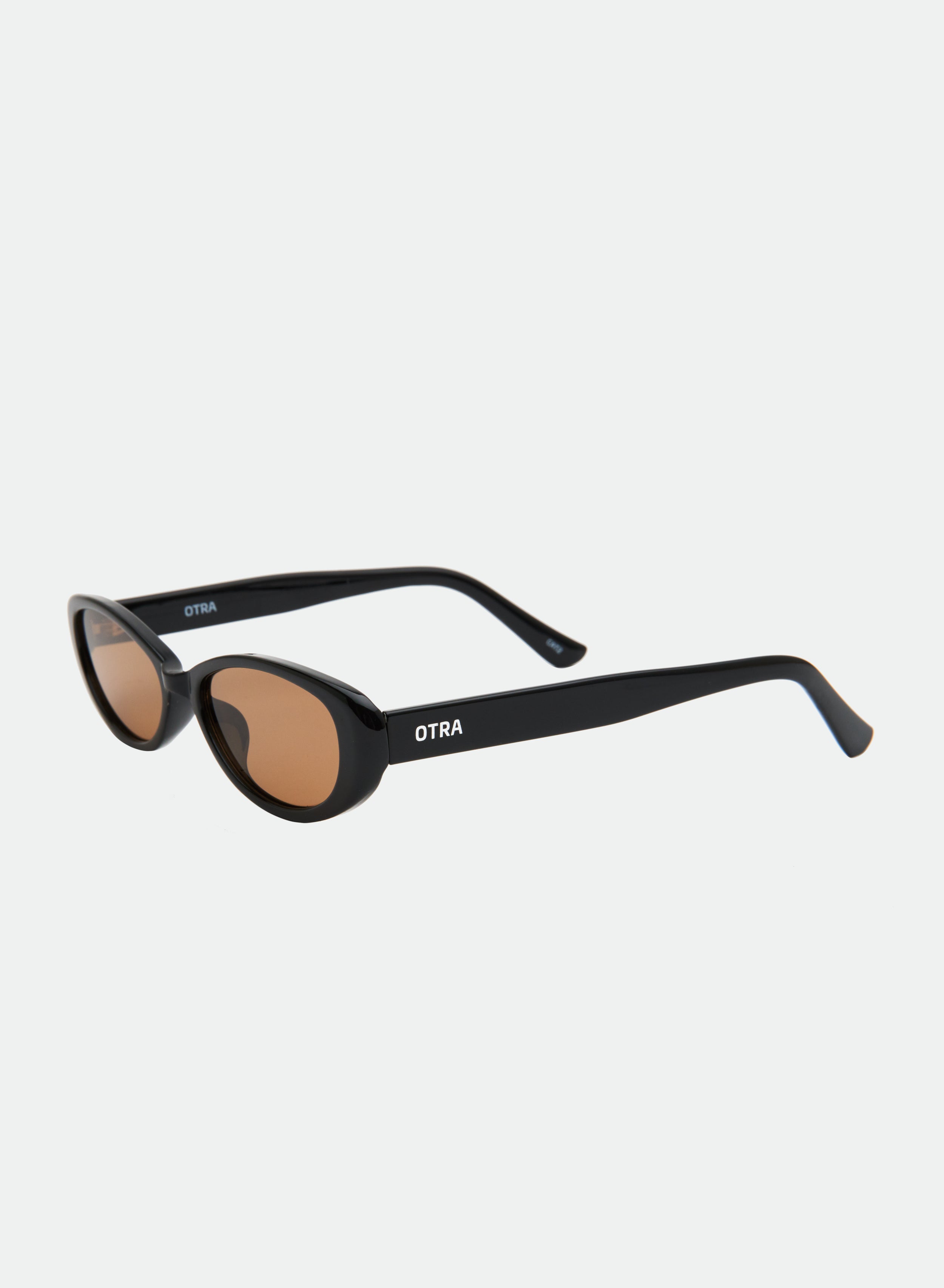 【オミオミ】サイドスリットVネックプルオーバー   CAMEL Cami - Black/ Brown – Otra Eyewear