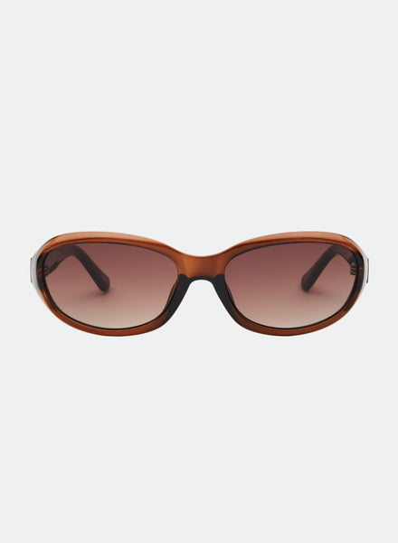 Elsa - Trans Maple/Brown Fade – Otra Eyewear