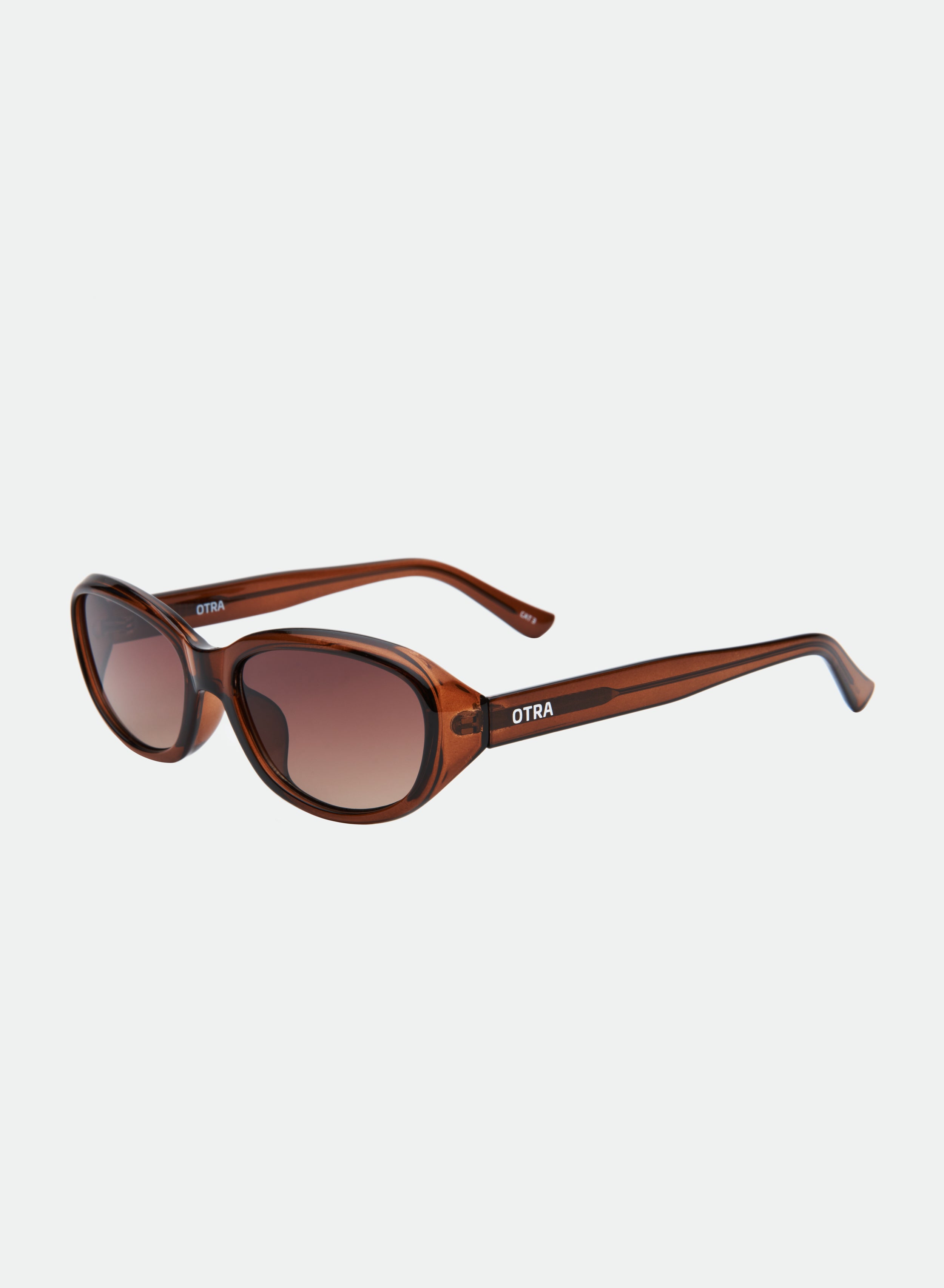 Elsa - Trans Maple/Brown Fade – Otra Eyewear