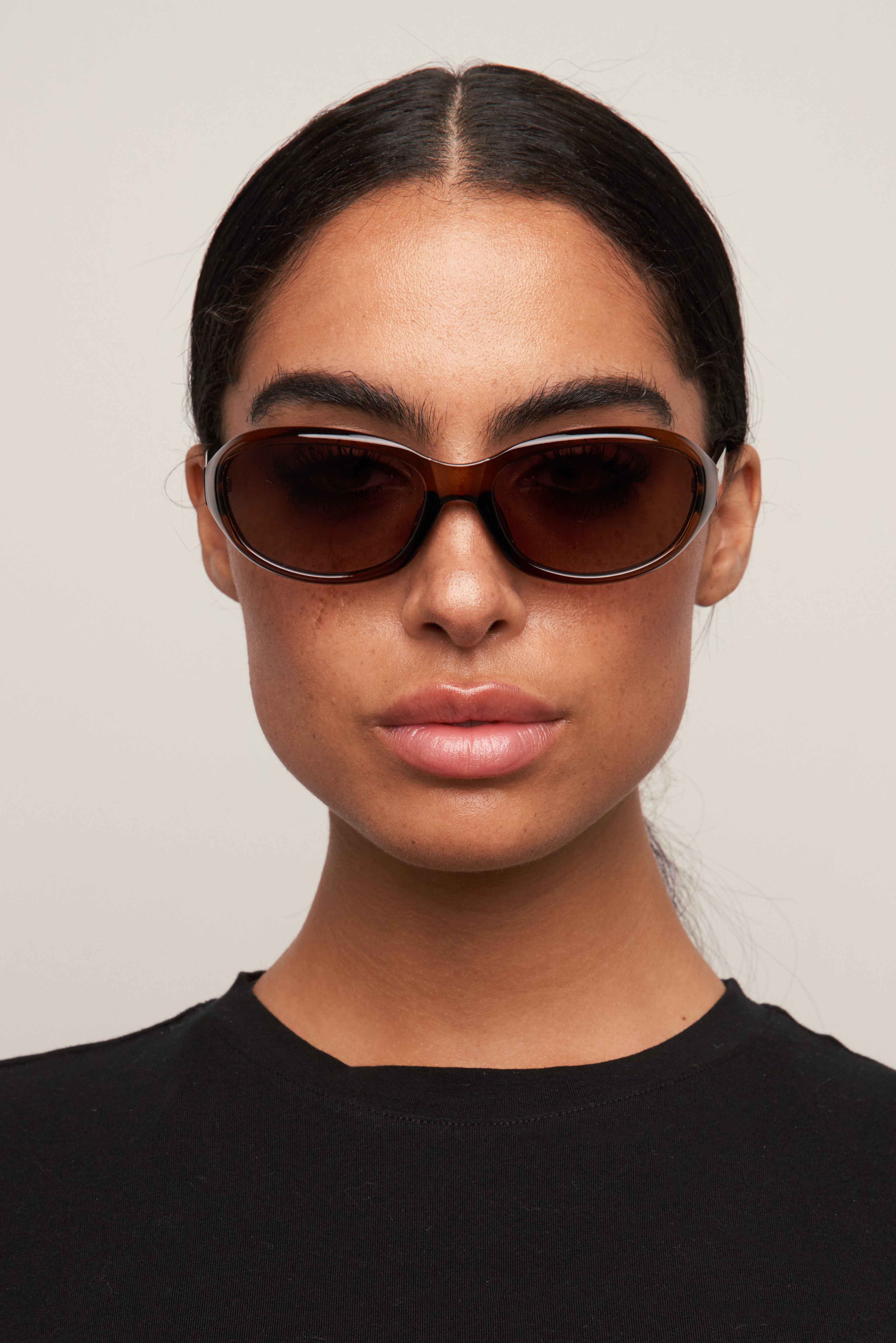 Elsa - Trans Maple/Brown Fade – Otra Eyewear