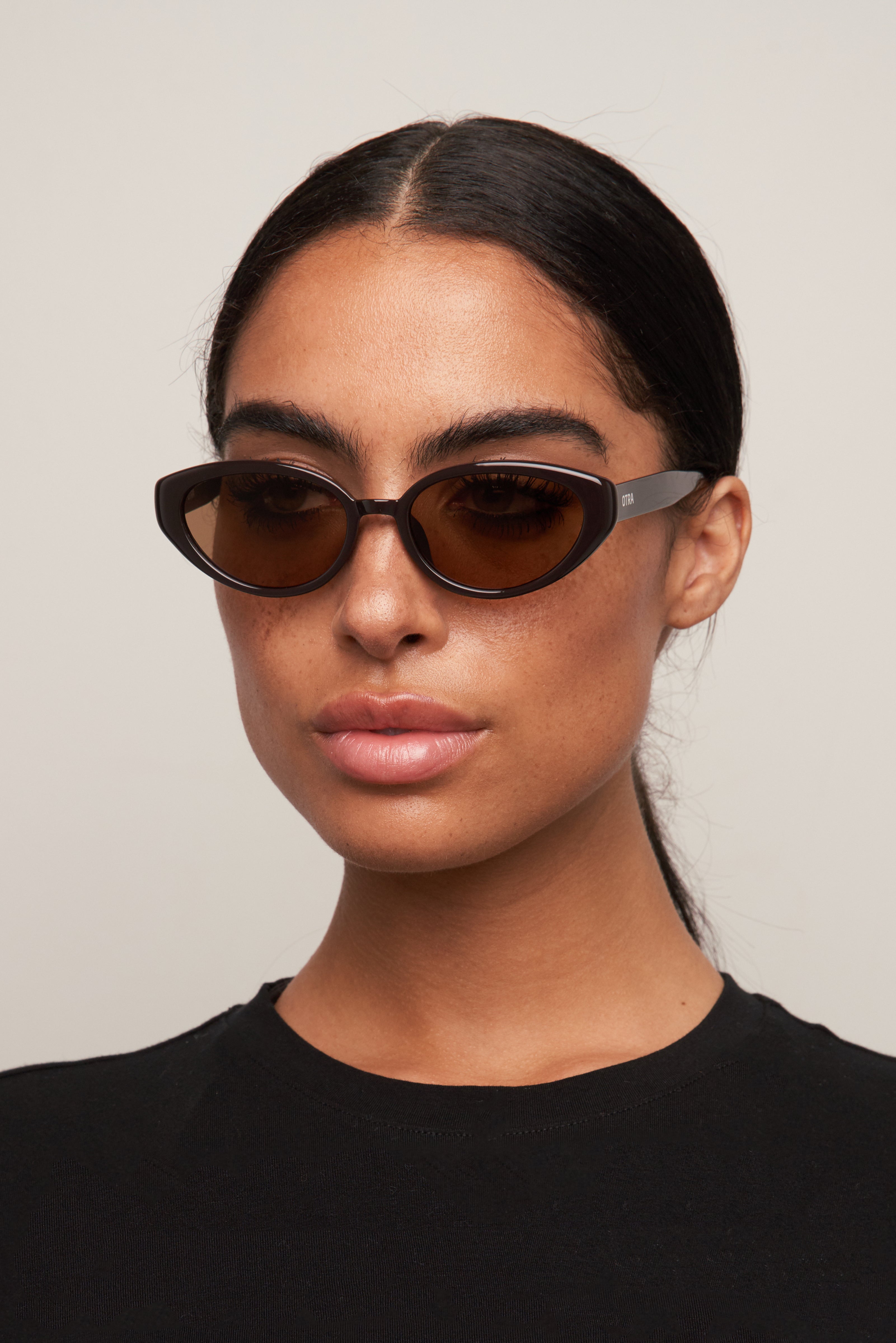 Greta - Dark Chocolate/Brown – Otra Eyewear