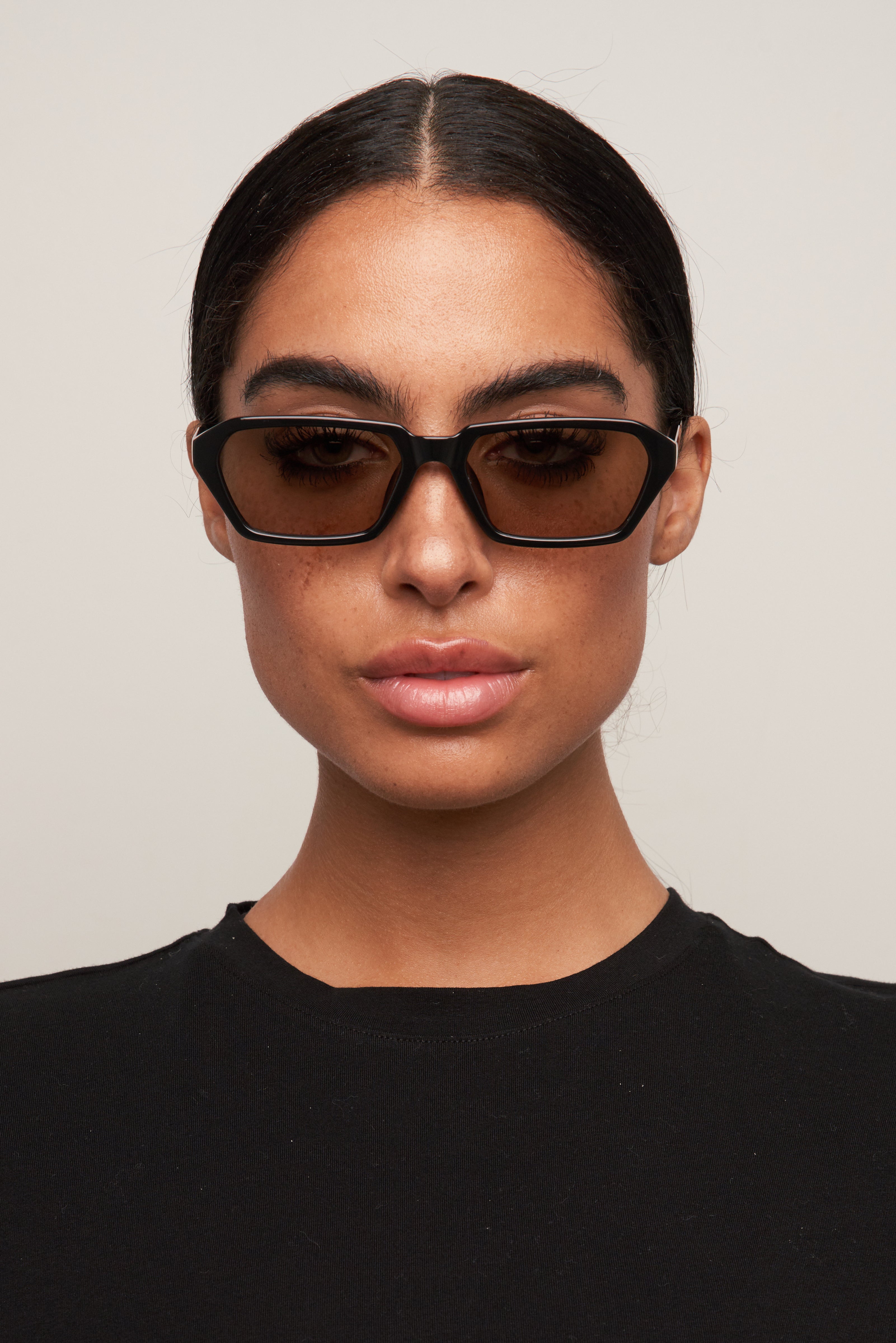 Izzy - Black/ Olive – Otra Eyewear