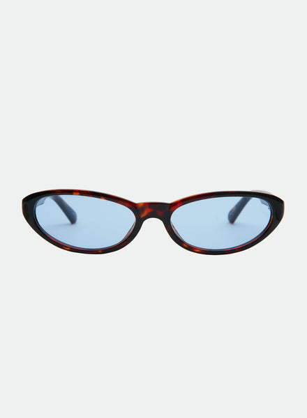KENNY Cat-Eye Sunglasses – Tortoiseshell/Blue – Otra Eyewear display picture 2