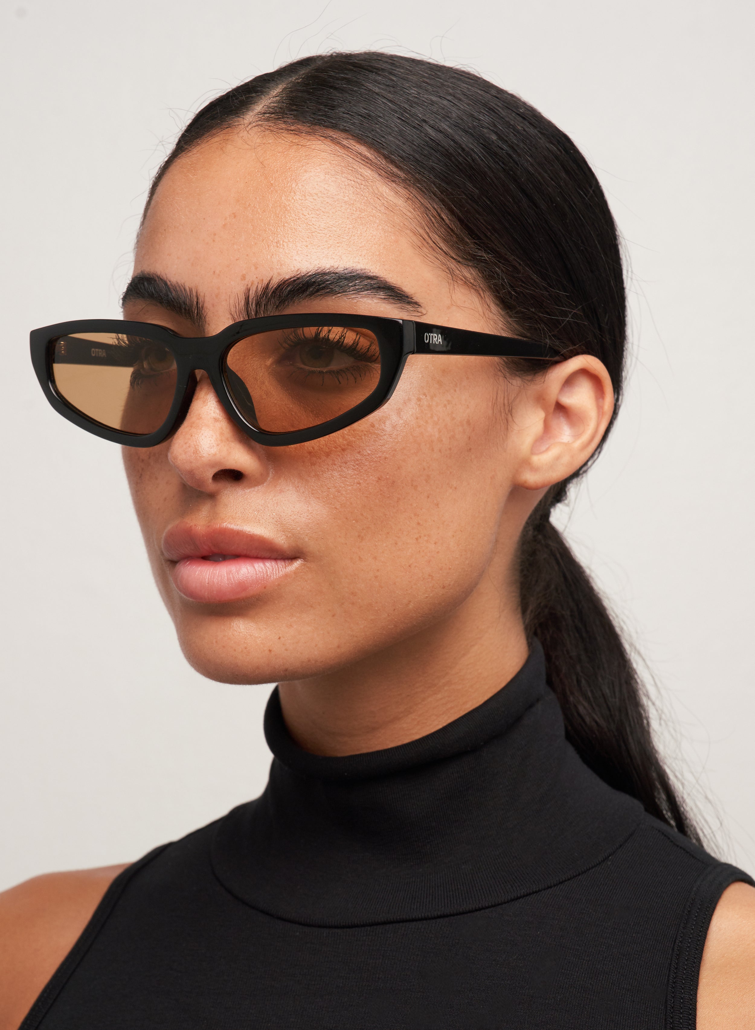 Nikki - Black/ Brown – Otra Eyewear