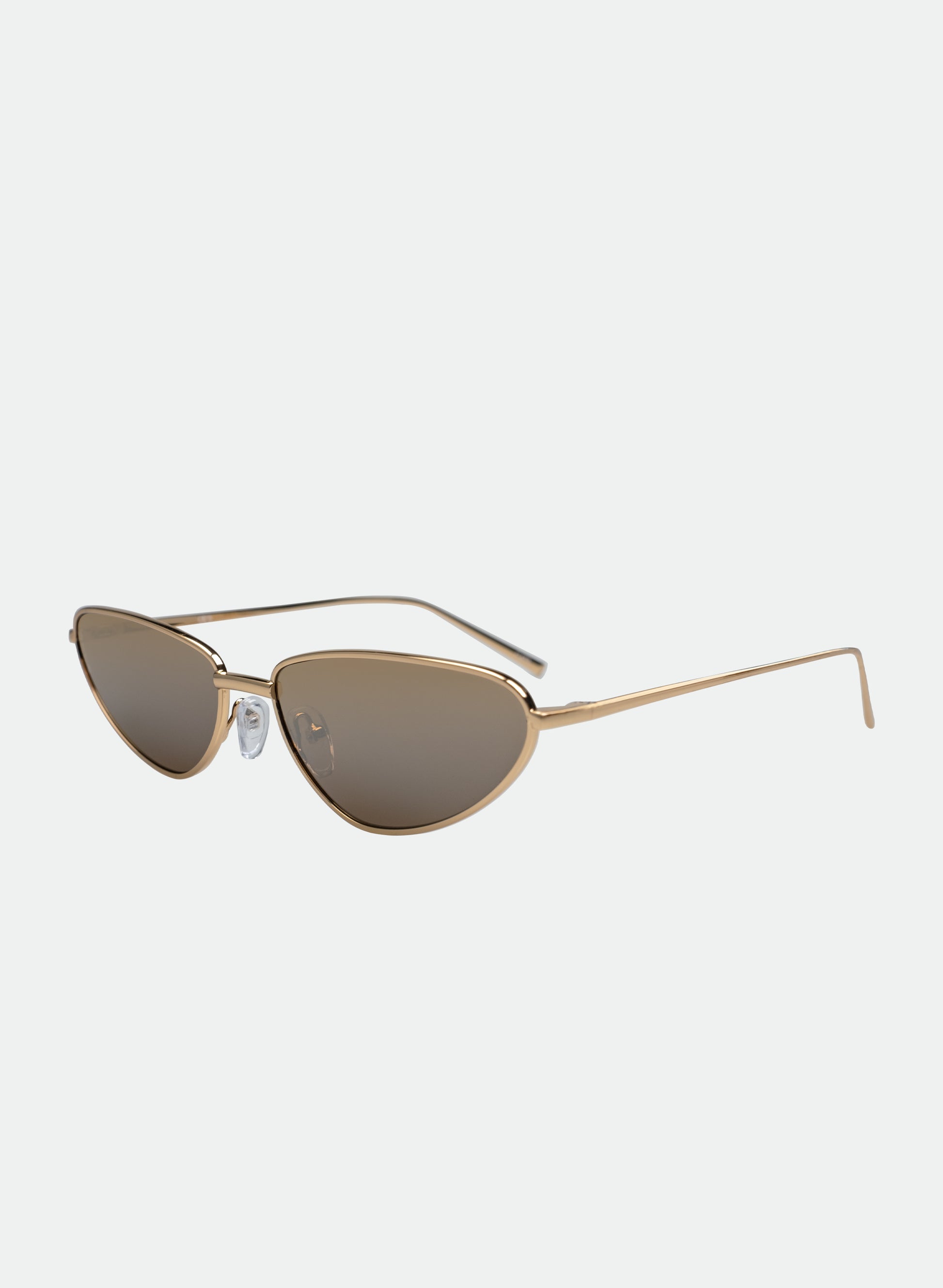 Aster gold sunglasses side view