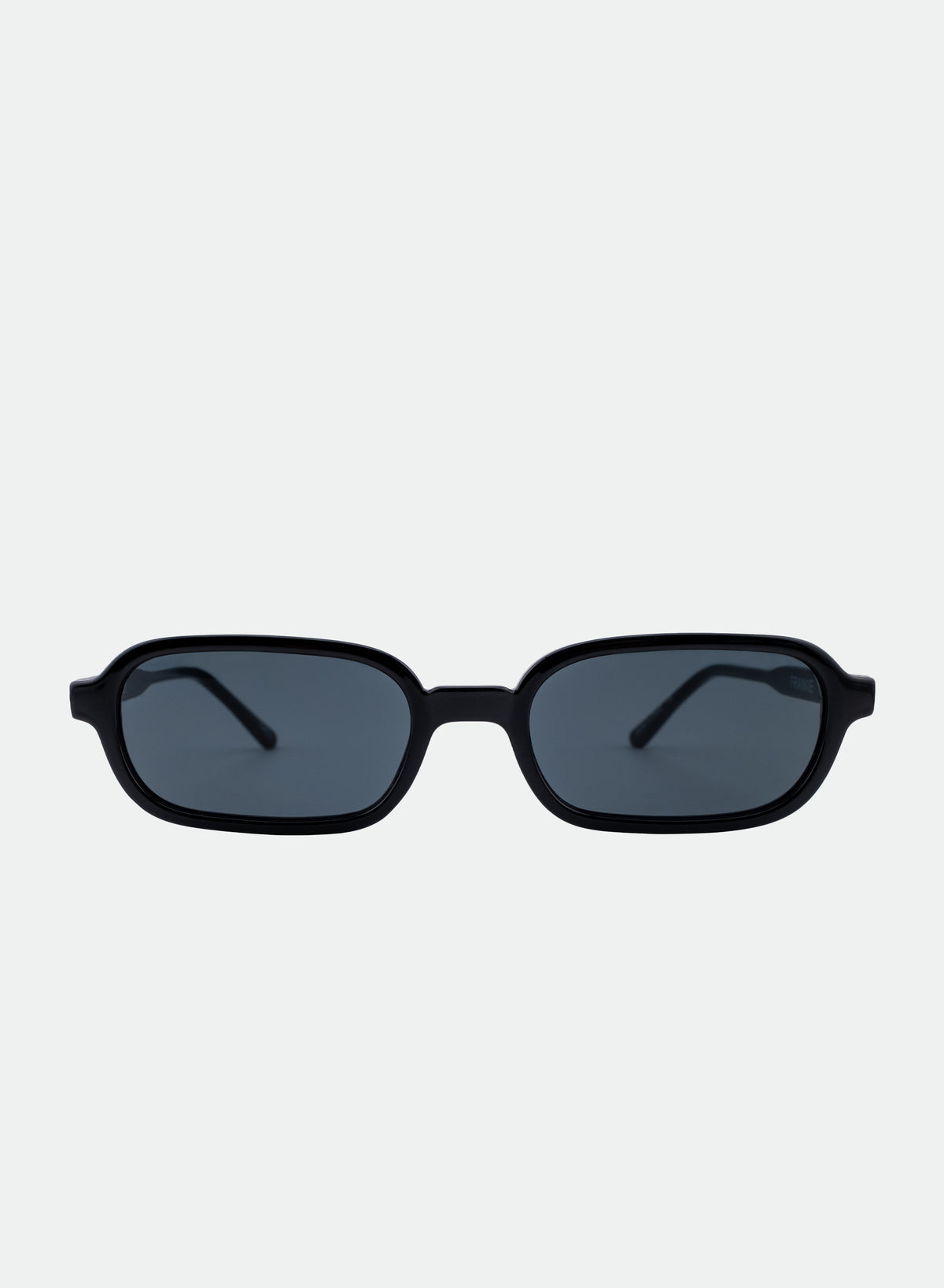 Frankie Oversized Black Square Sunglasses – Smoke Lens 