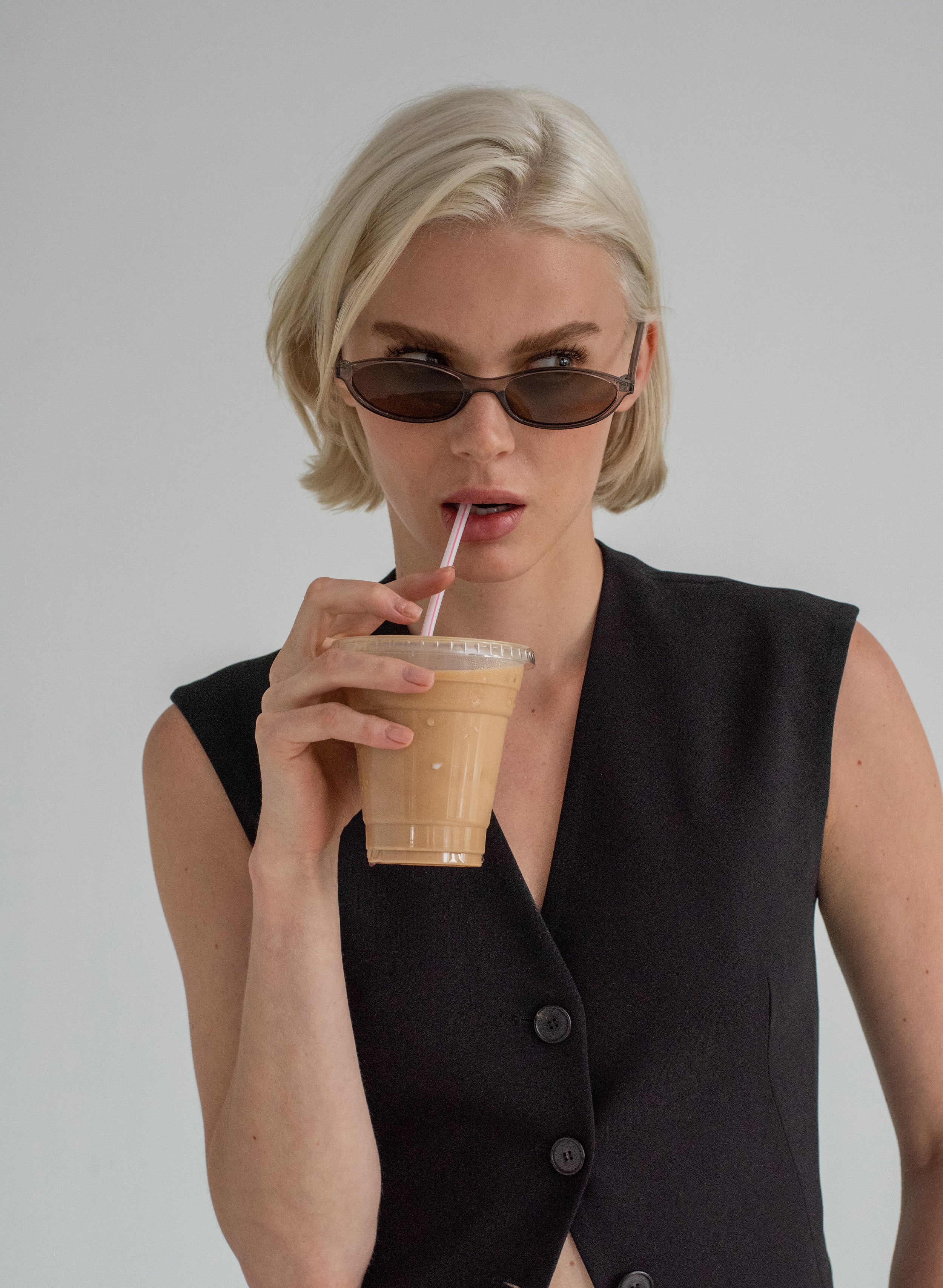 Hazel - Transparent Olive