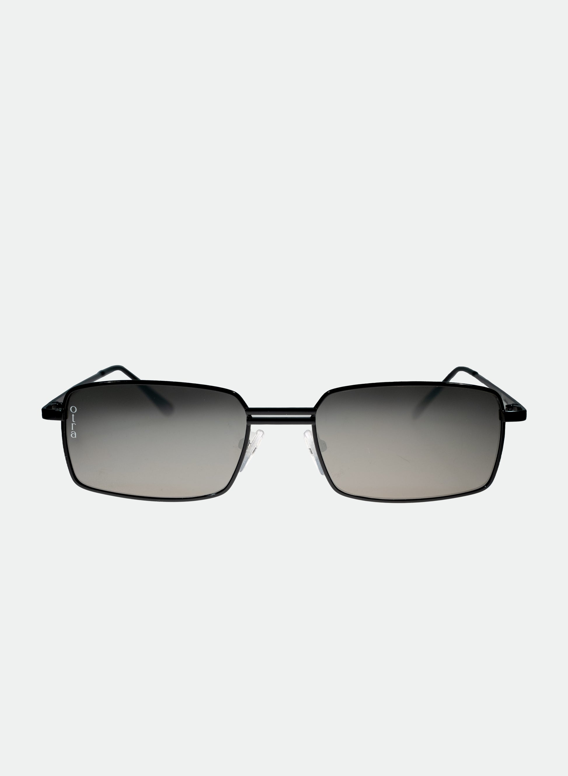 Ila small rectangle sunglasses in black