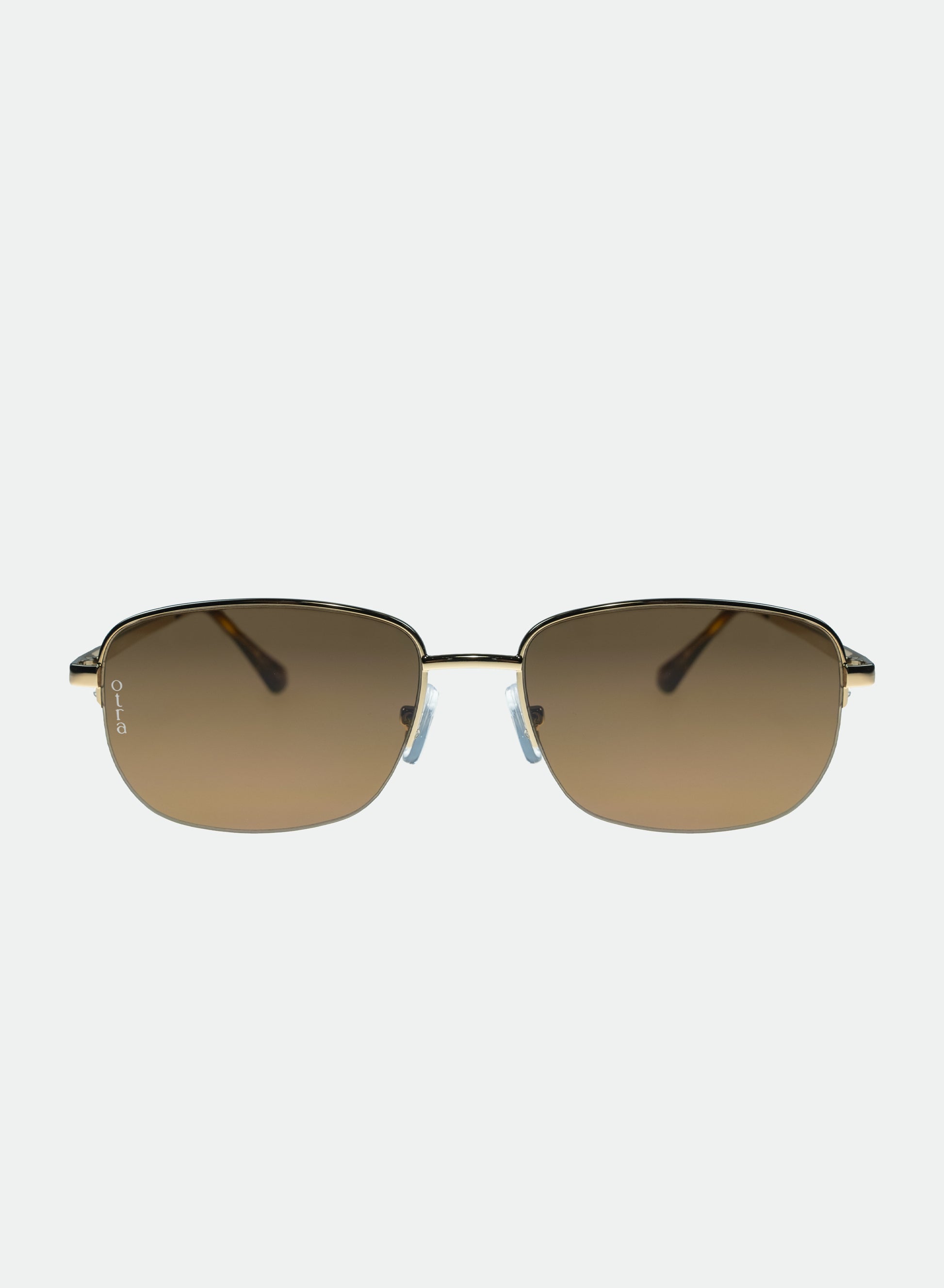 Junior metal frame sunglasses in gold 