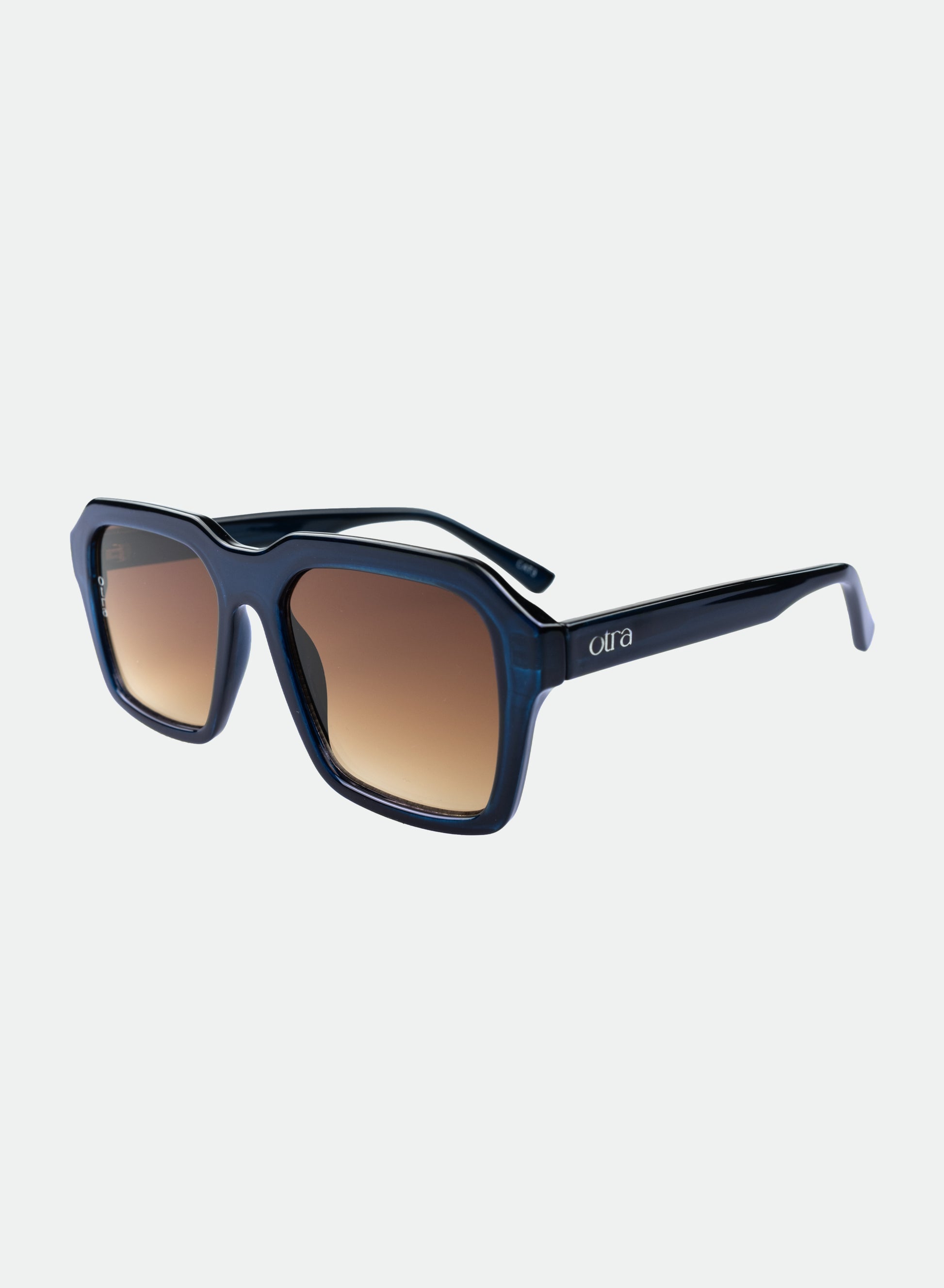 Lennox sunglasses in navy side view
