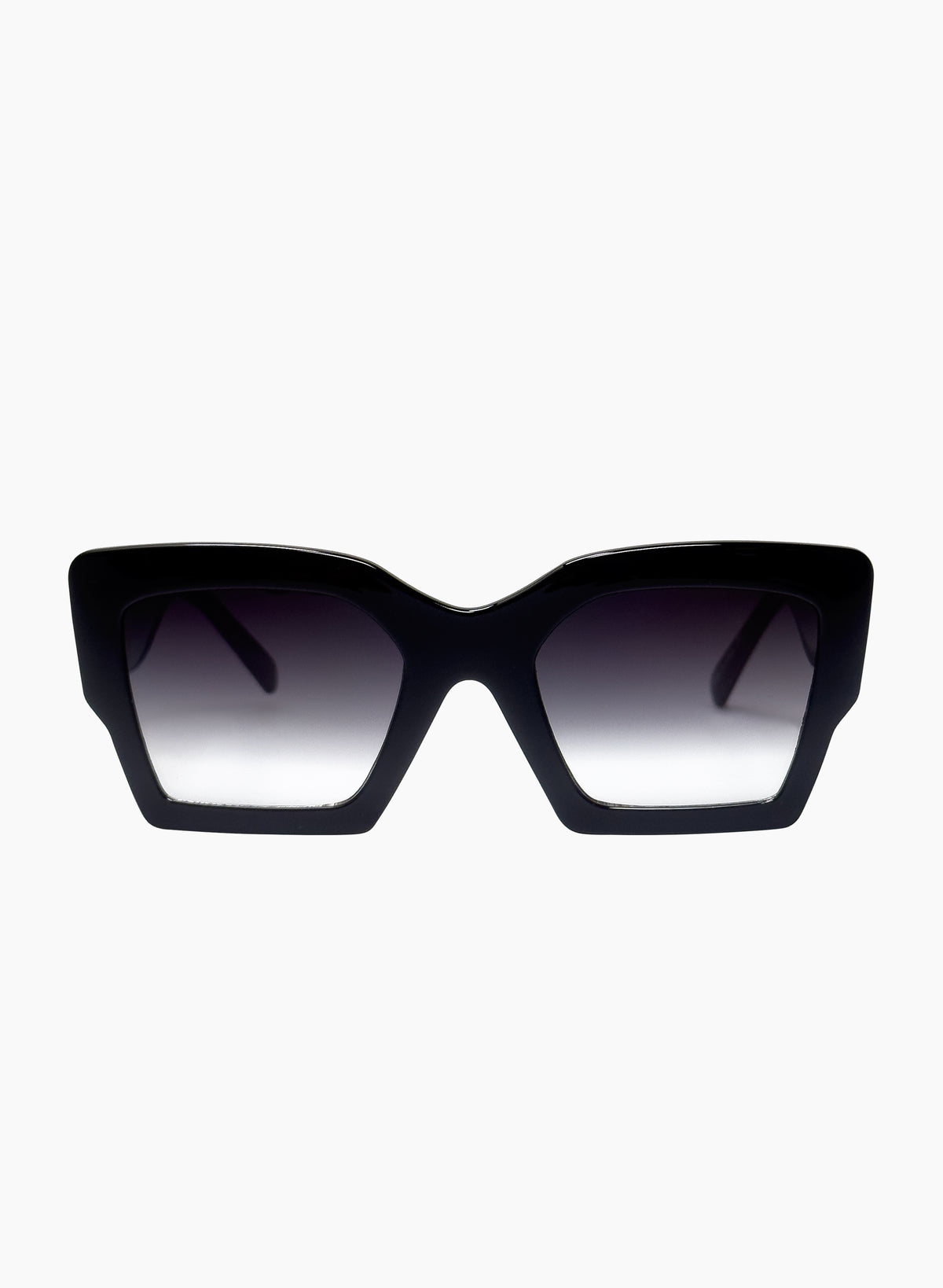NEW! OTRA Pipa Chic Black Square Sunglasses Oversized Sunglasses – Otra Eyewear main image 2