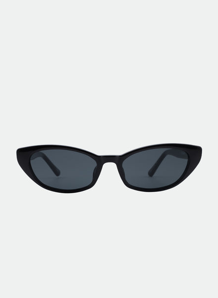 Shona Cat-Eye Sunglasses – Black & Smoke Lens – Otra Eyewear display picture 1