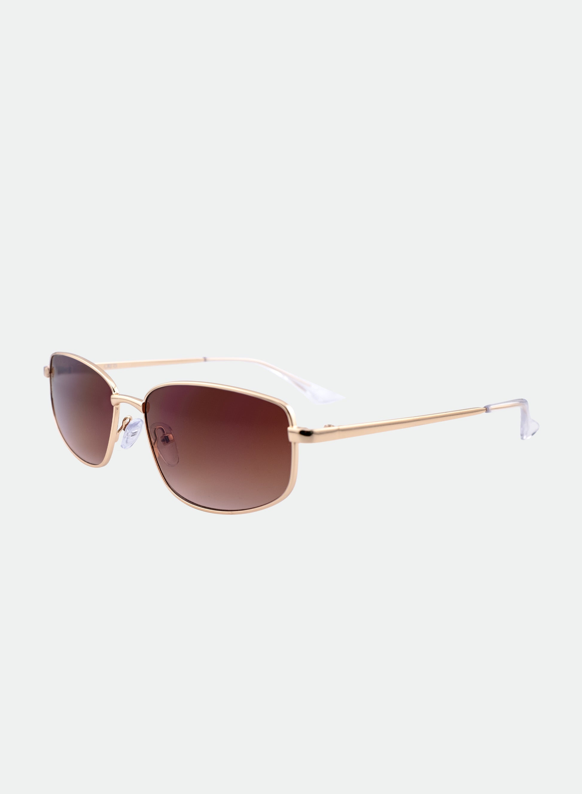 Willow sunglasses in brown side view 