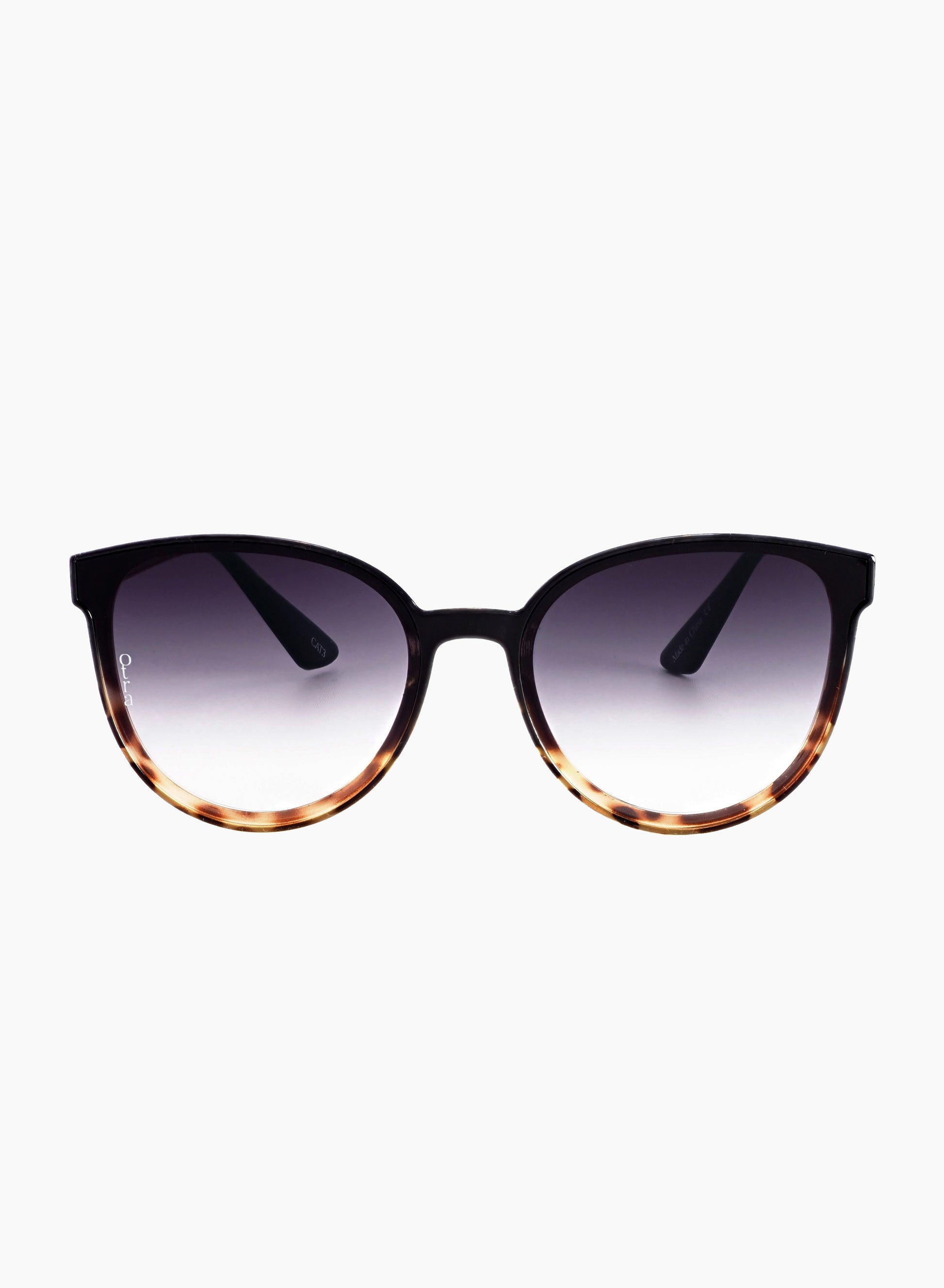 Oversized Dali sunglasses in tortoiseshell