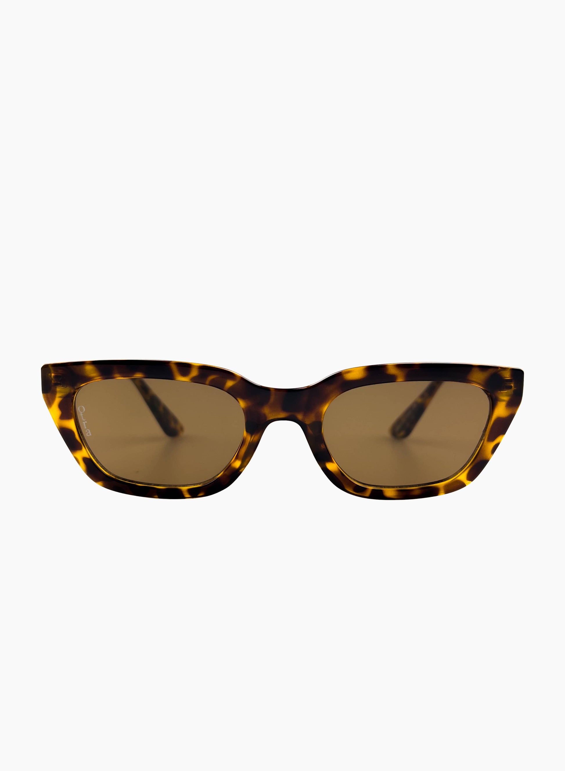NOVE cateye sunglasses in brown tortoisehelle